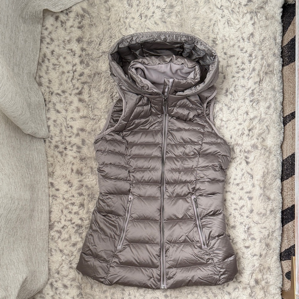 lululemon athletica Lunar Rock (grey w lavender) Puffer Vest